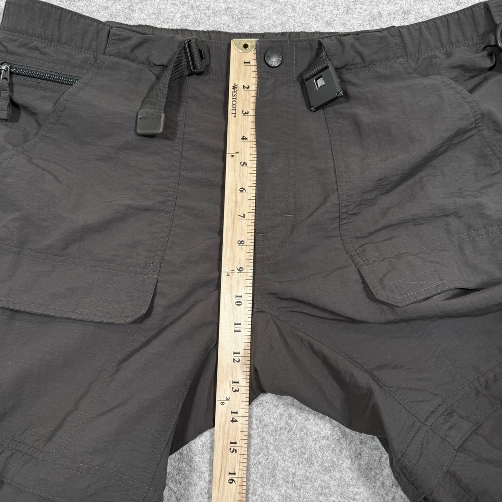 The North Face Mens Paramount Convertible Hiking Pants Gray Nylon Zip Off Large - Picture 9 of 16